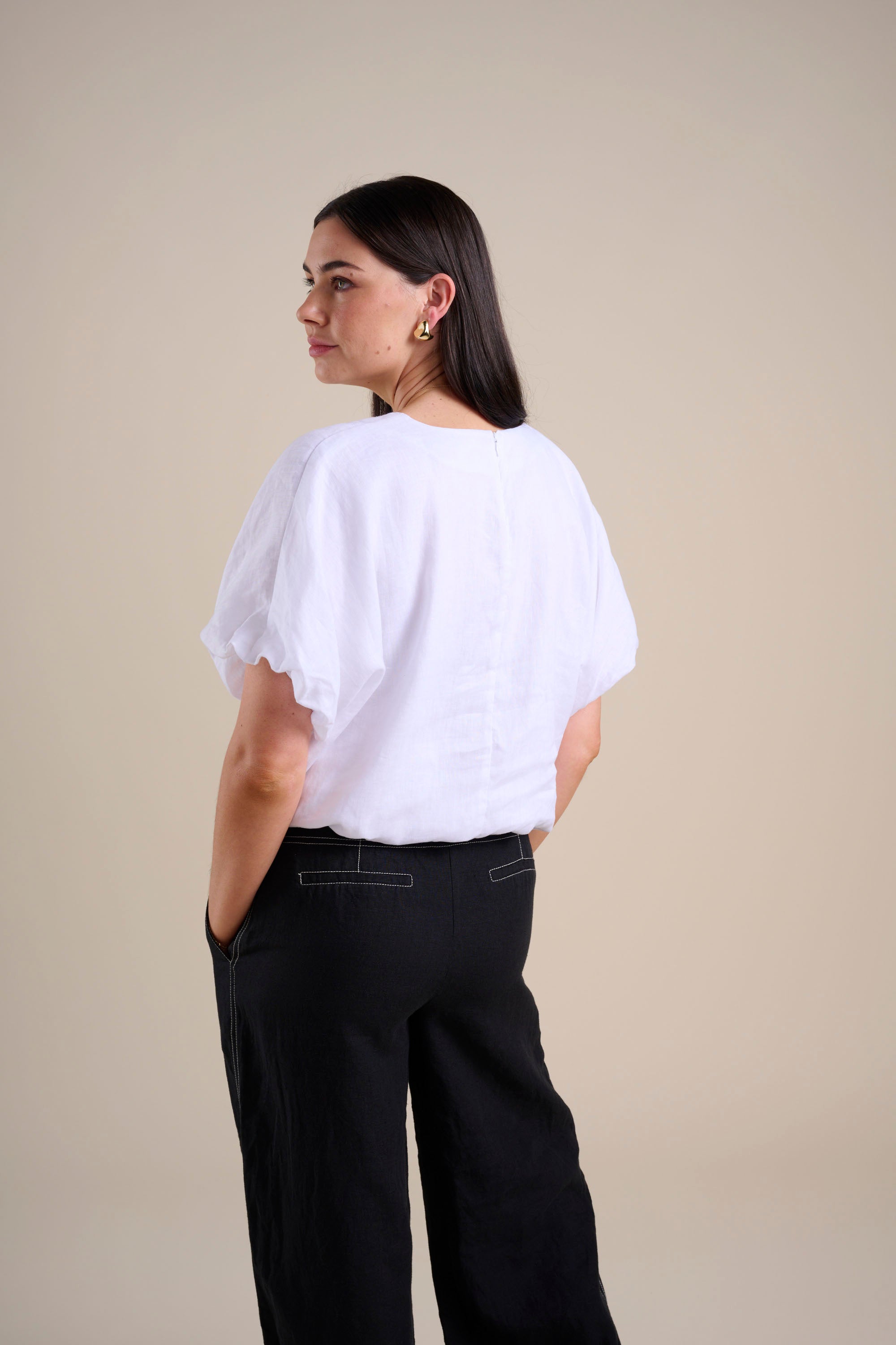 The Bubble Hem Top
