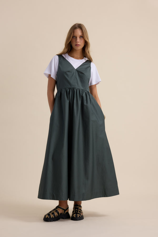 Carolyn V Neck Dress