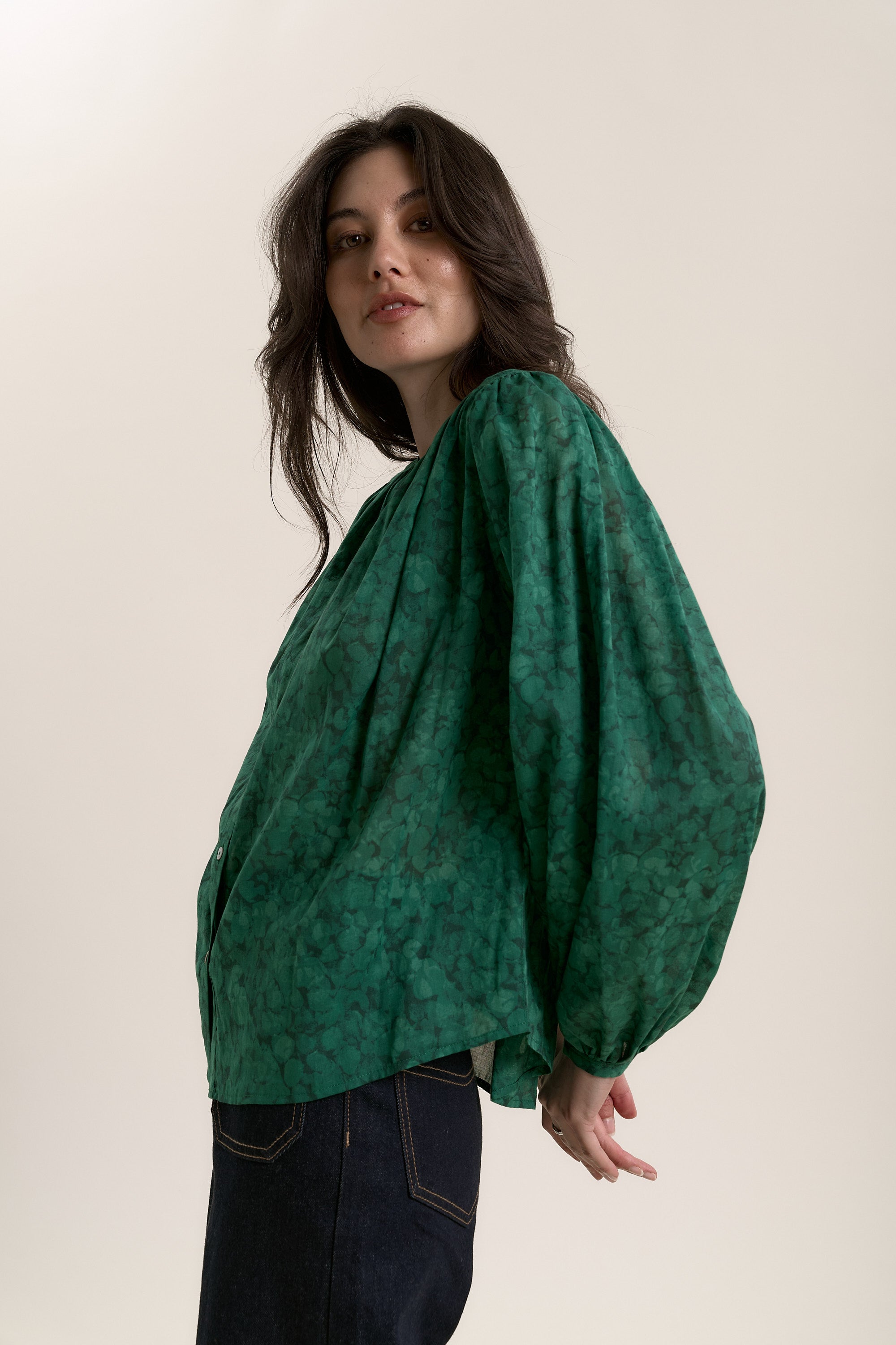 Ava Gather Detail Shirt