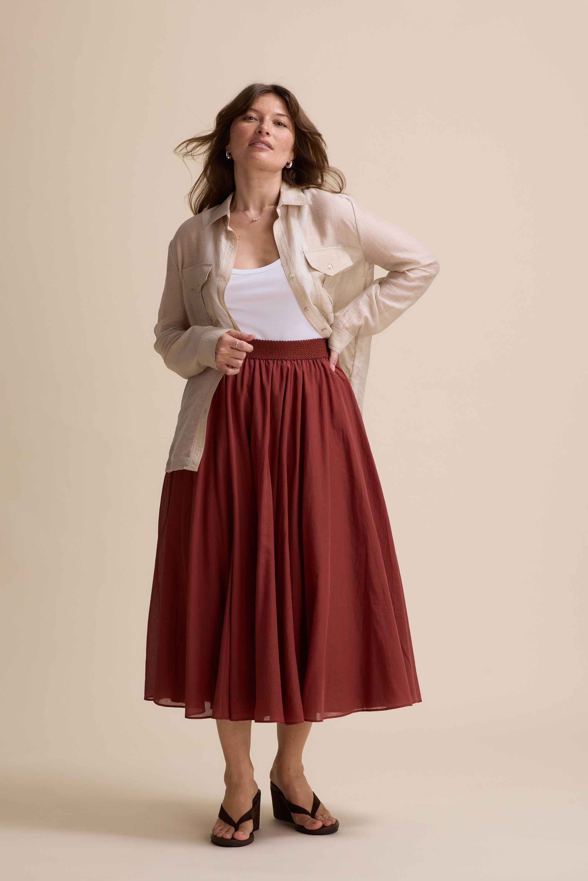 Elementary Gathered Skirt