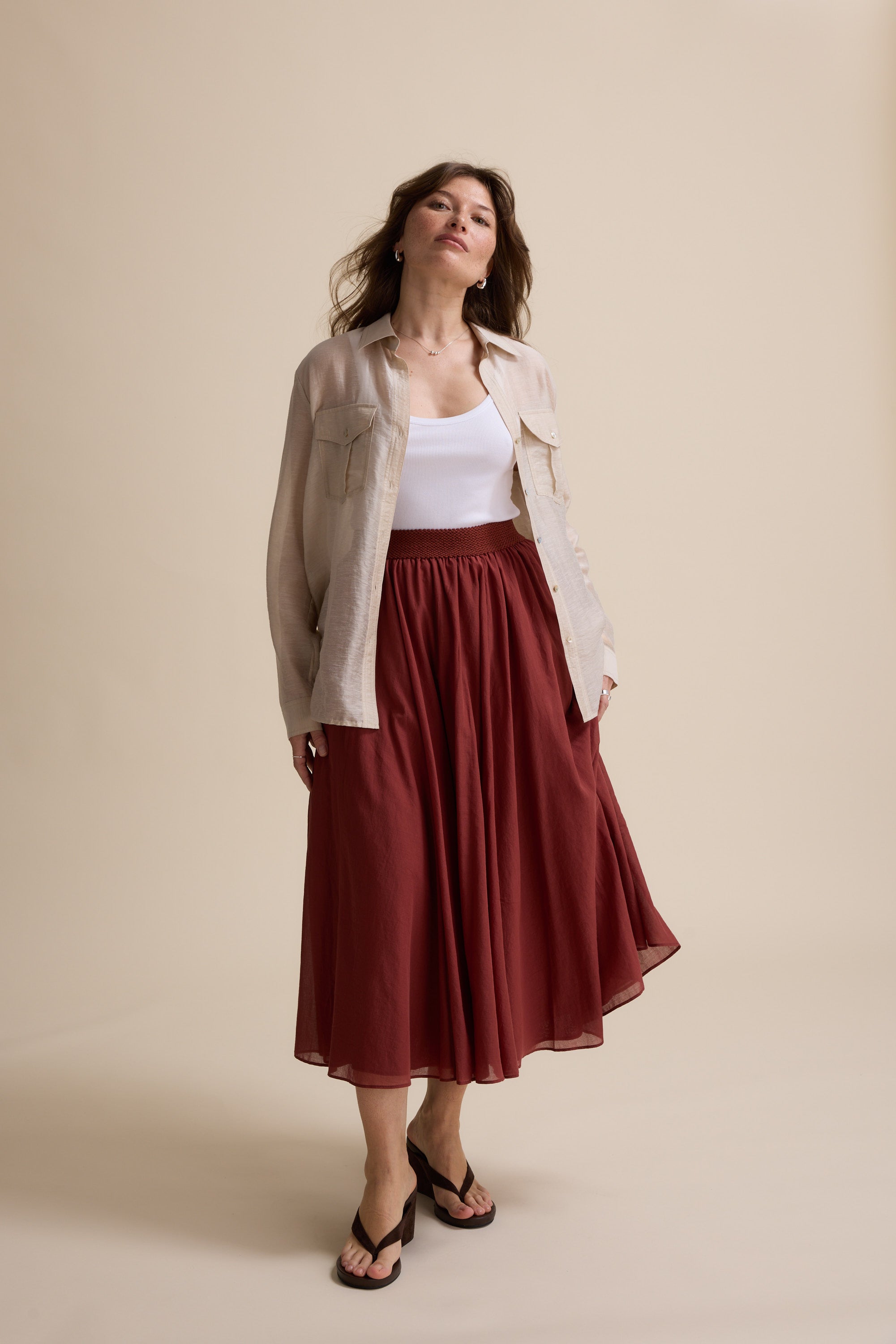 Elementary Gathered Skirt