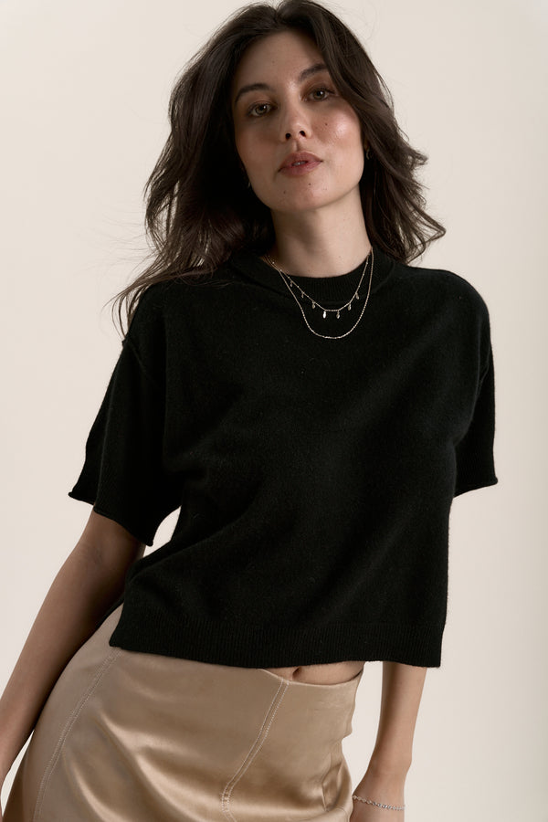 Elementary Recycled Cashmere Blend Tee