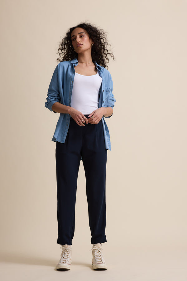 The Easy Care Ankle Grazer Pants