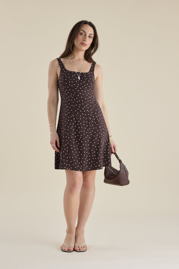 Jess Panelled Detail Mini Dress
