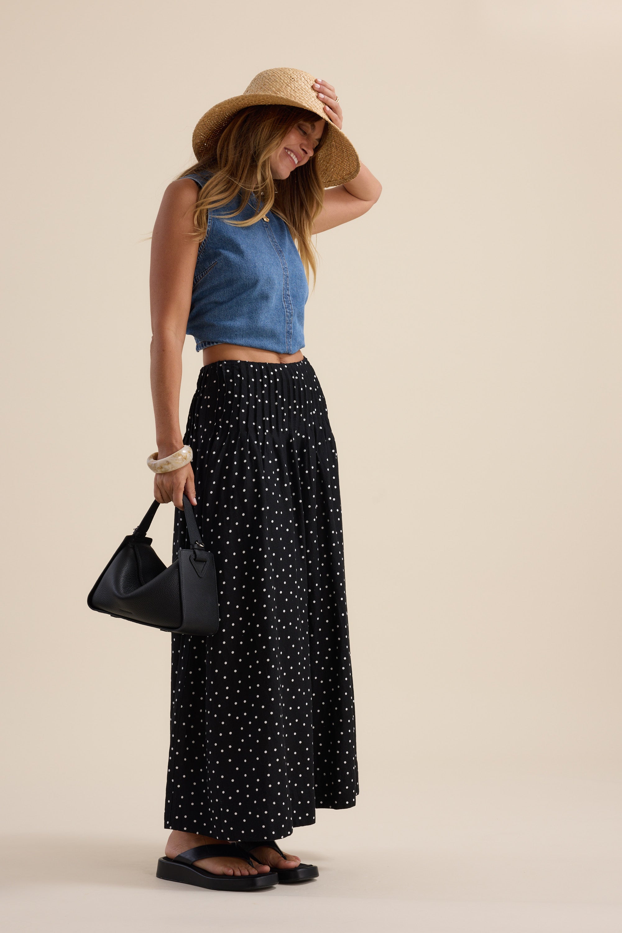 Studio Pleat Skirt