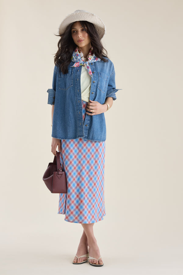 Nina Bias Cut Dress