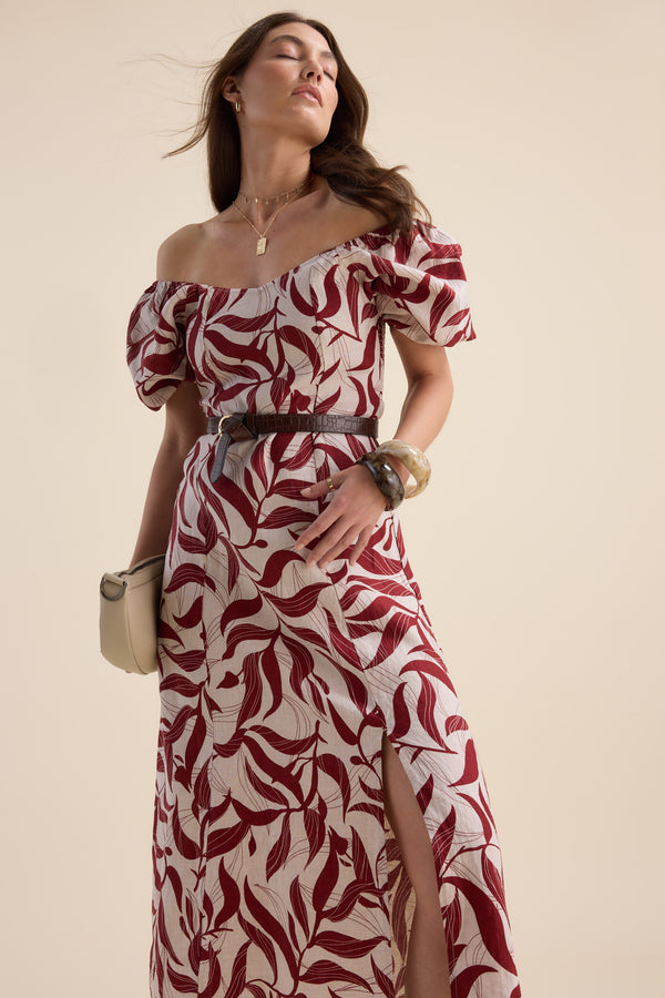 Camille Puff Sleeve Dress