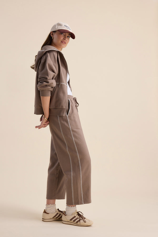 Elementary Blanket Stitch Barrel Trackpant