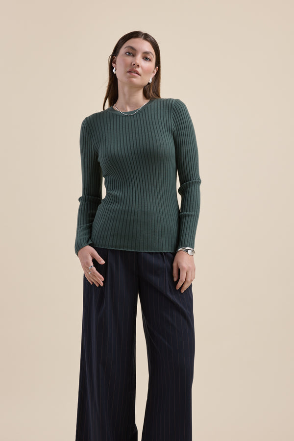 Elementary ZQ Merino Crew Neck Top