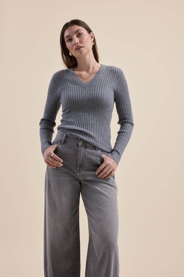 Elementary ZQ Merino V Neck Top