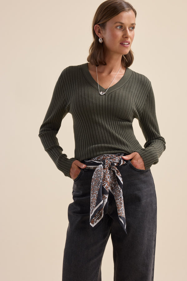 Elementary ZQ Merino V Neck Top