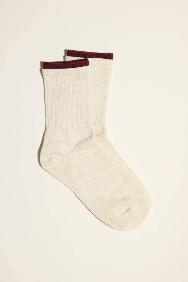 Alex Double Layer Crew Socks