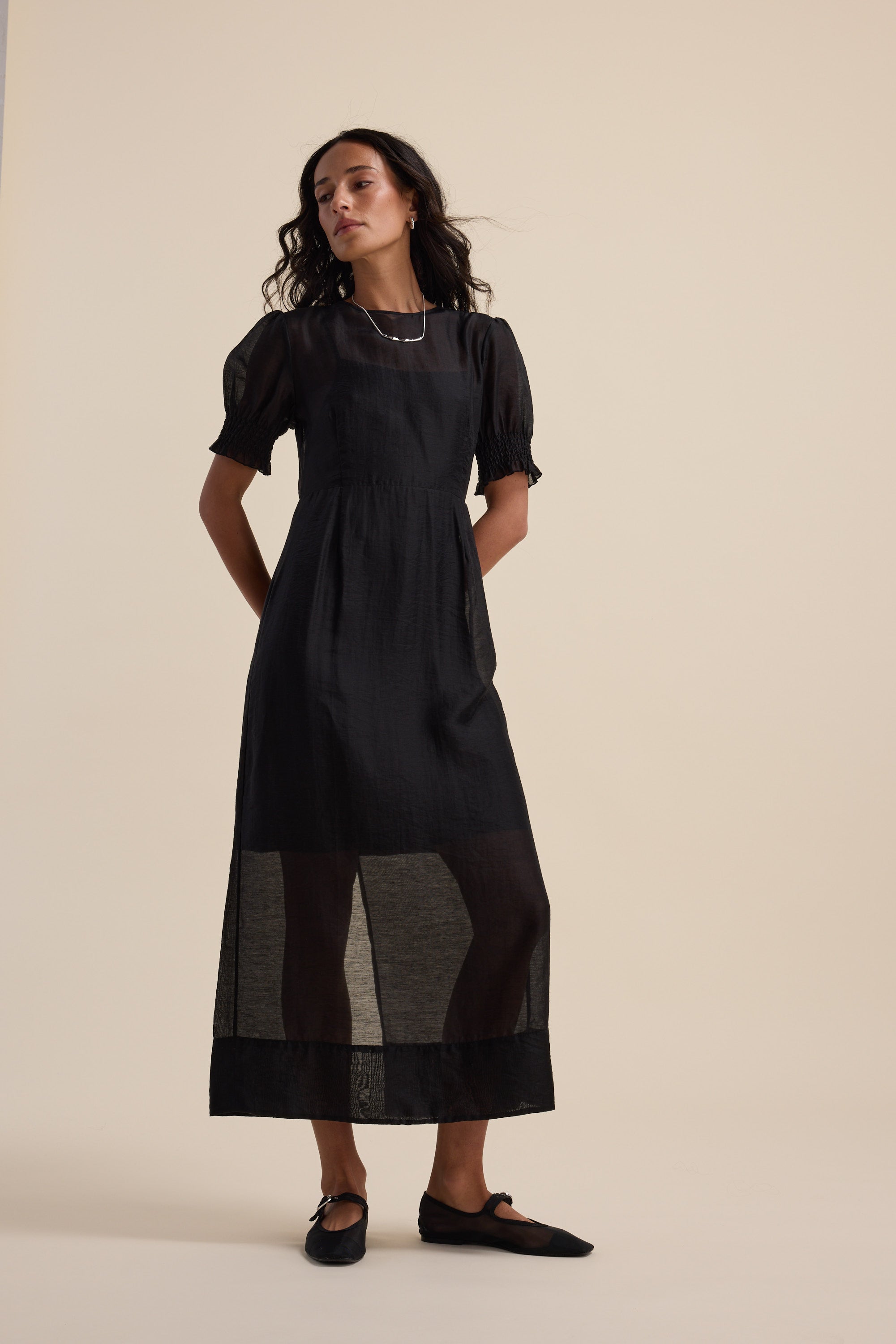 leather vest dress Micah Faux Leather Longline Vest main image 0