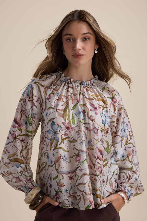 Quinn Gather Detail Blouse