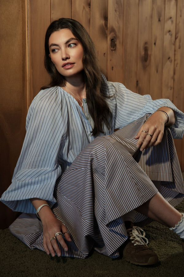 Vivian Button Front Blouse