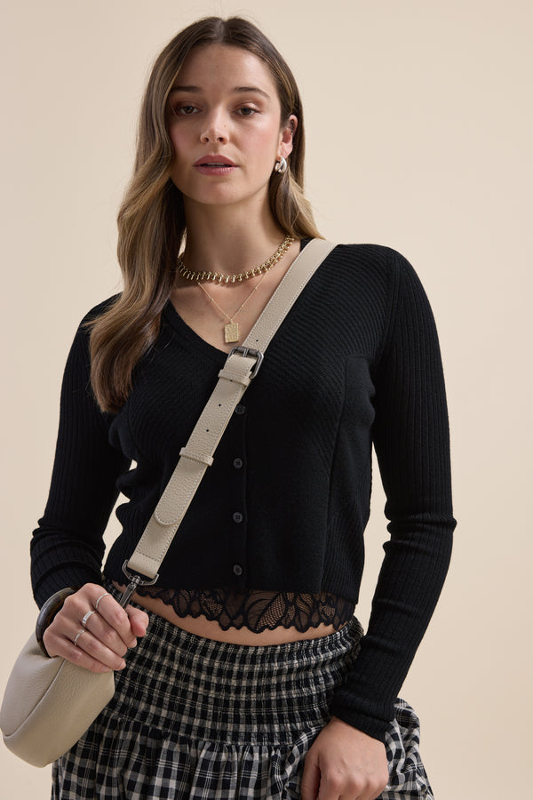 The ZQ Merino Cropped Cardi