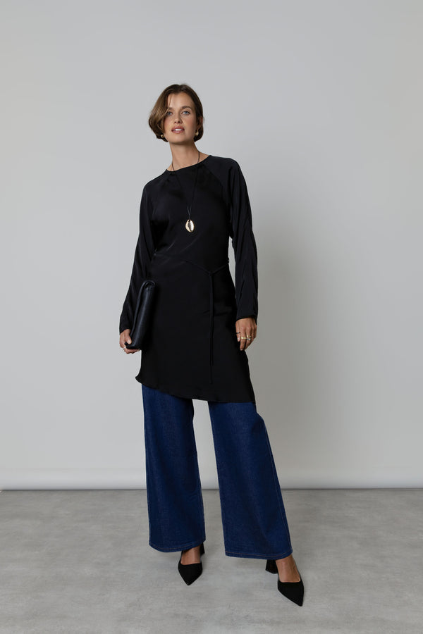 Lucie Asymmetric Layering Dress