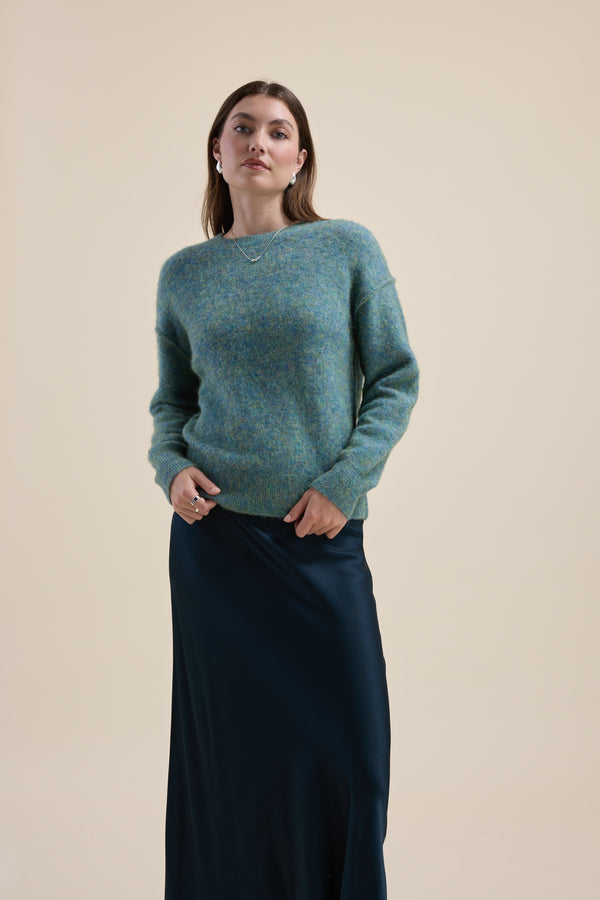 Devon Luxe Whisper Crew Neck Sweater