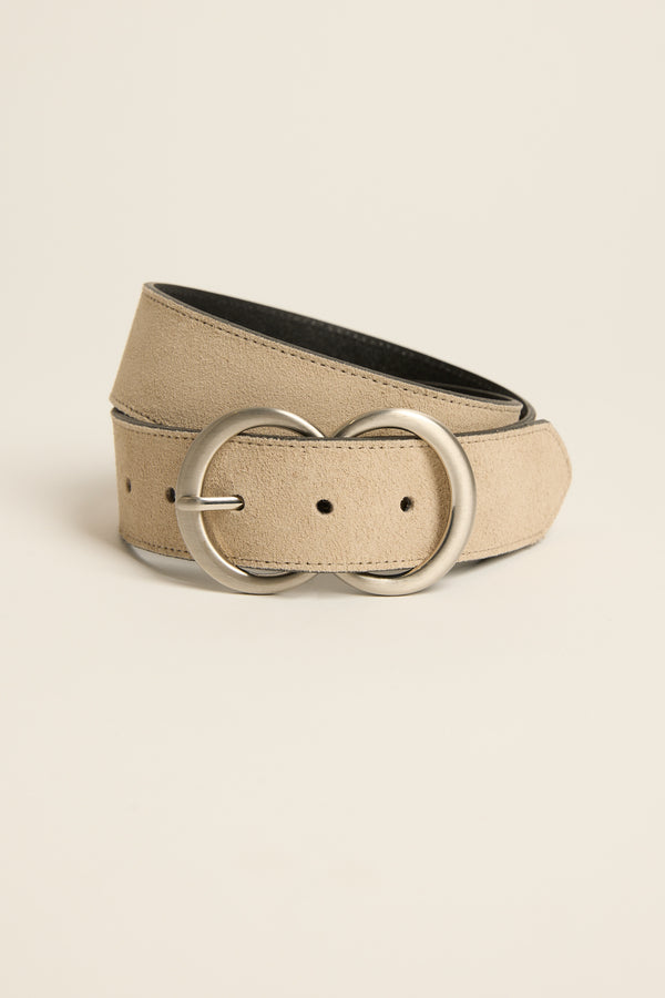 Dida Suede Double Oval Belt