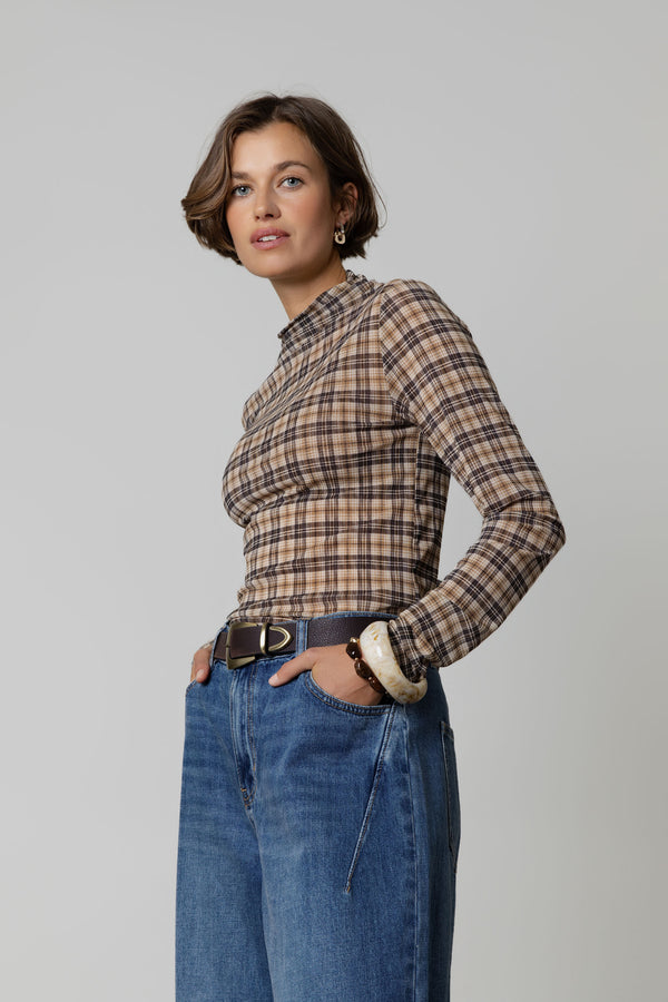 Elementary High Neck Top