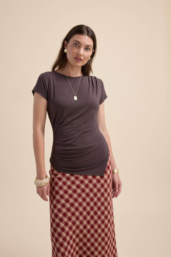 Frida Asymmetric Tee