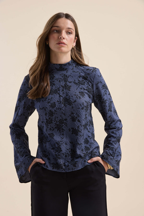 Reagan Bell Sleeve Top