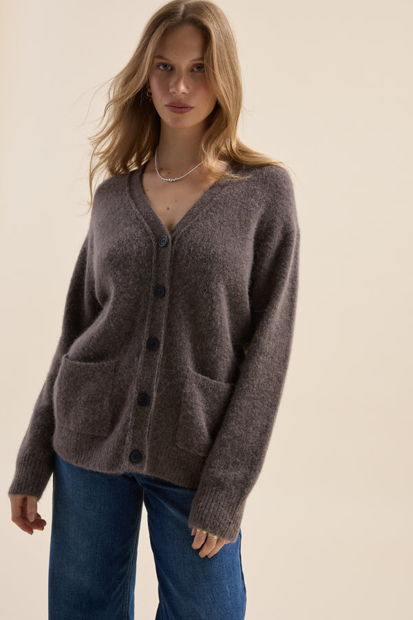 Annie Luxe Whisper Boyfriend Cardigan