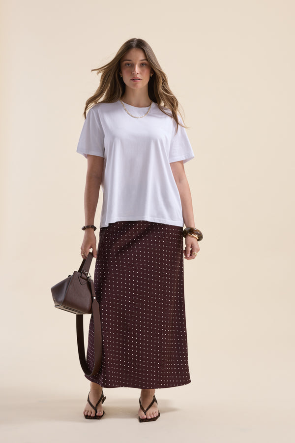 Kinsley Bias Cut Skirt