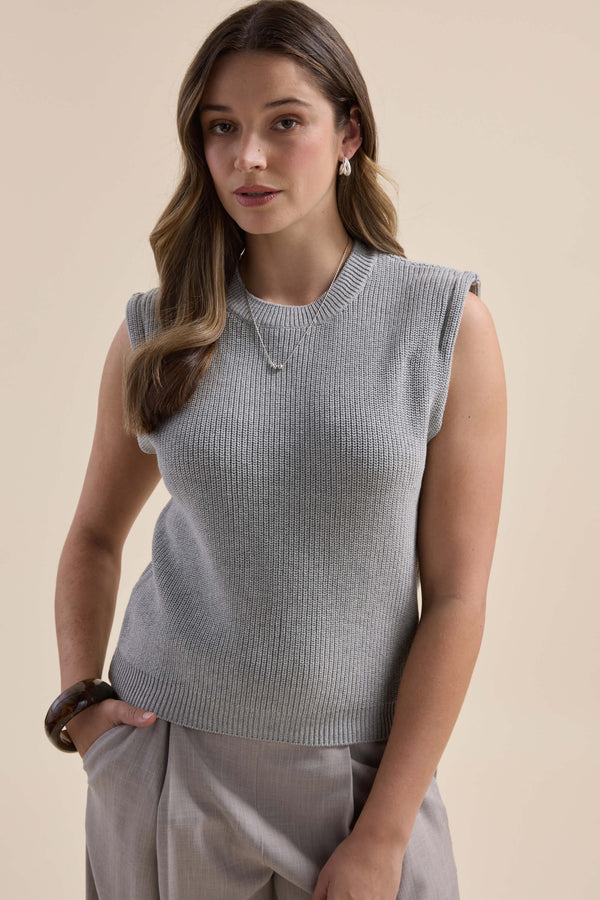 Elementary Knitted Vest