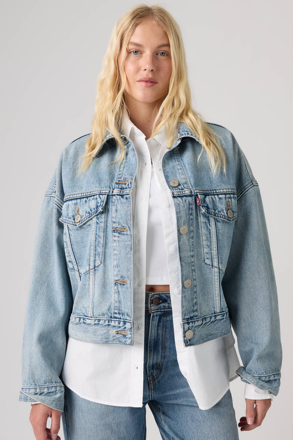 Levi's Loose Crop Trucker