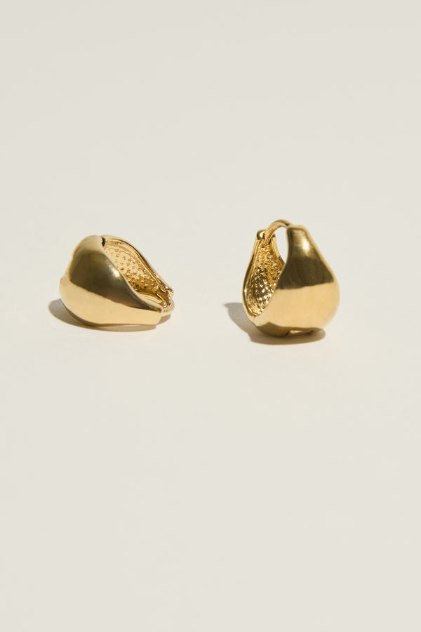 Atelier 19 Dewdrop Huggie Earrings