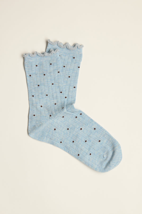 Chloe Spot Socks