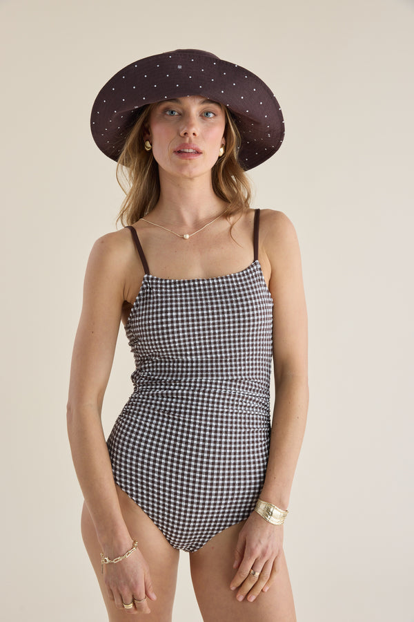 Ocean Square Neck One Piece