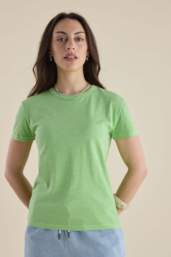 Elementary Organic Cotton Slub Crew Tee