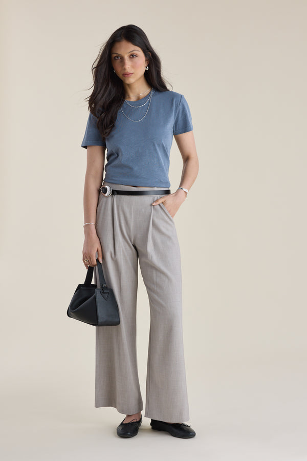 Elementary Organic Cotton Slub Crew Tee