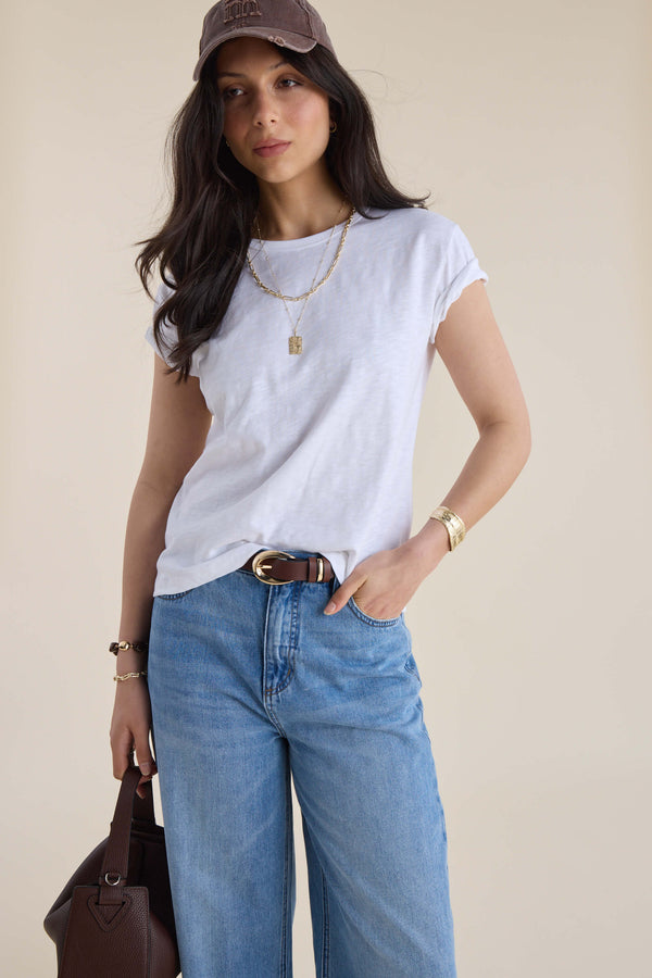 Elementary Organic Cotton Slub Crew Tee