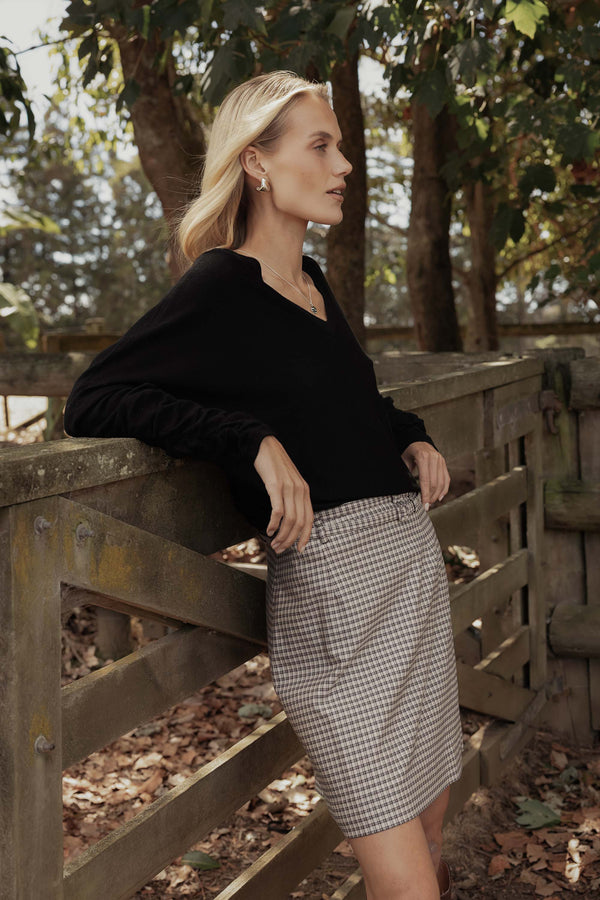 Dara Belted Mini Skirt