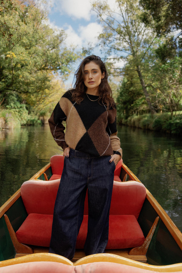 Devon Luxe Whisper Crew Neck Sweater