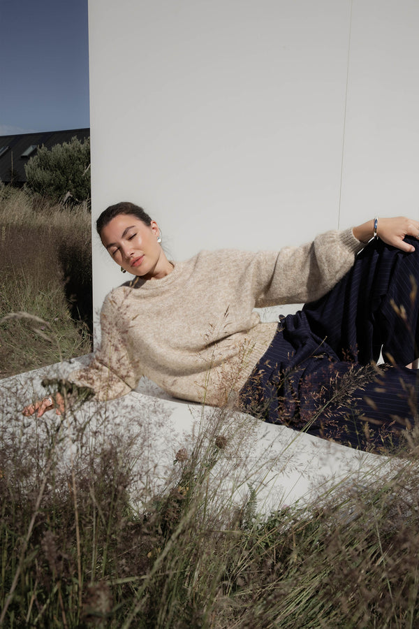 The Luxe Whisper Crew Neck Sweater