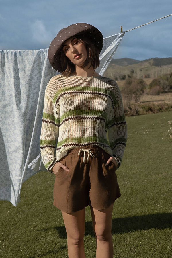 Elementary Linen Short