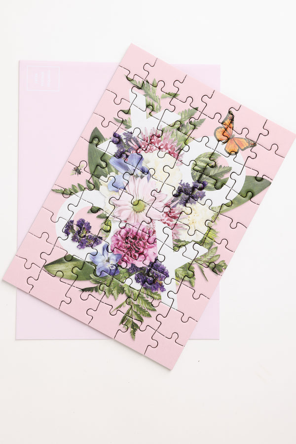 XOXO Puzzle Greeting Card