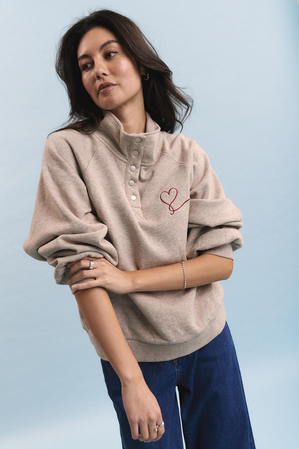 Chrissy Organic Cotton Sweat