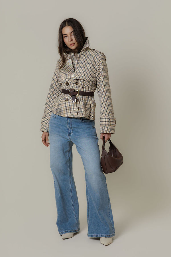 The Cropped Trench Coat