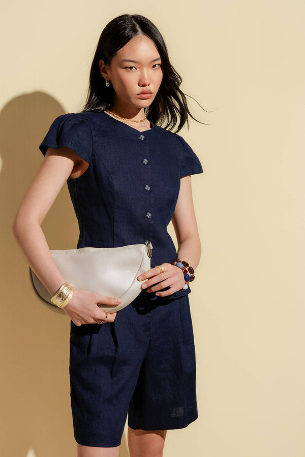 The Button Front Blouse