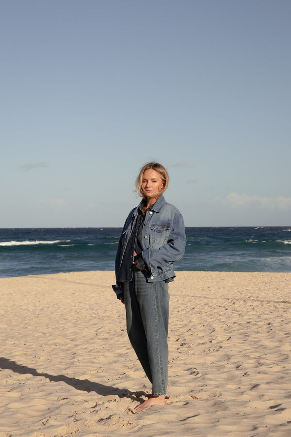 Borrowed From The Boys Jeans