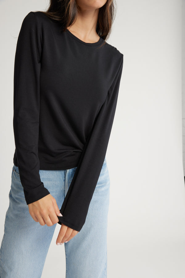 Stella Long Sleeve Crew Neck Tee