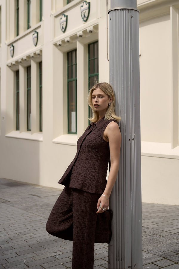 Elementary Textured Pants