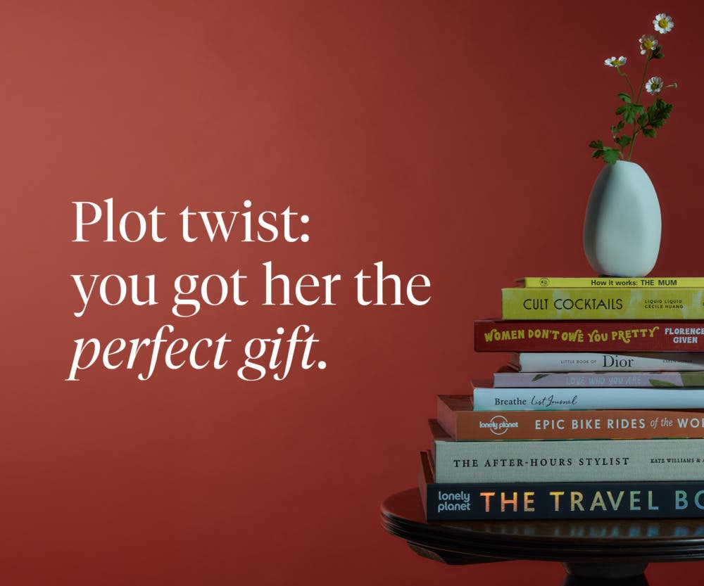 A range selection of books on women's lifestyle, interiors, meditation and more available to purchase at Max. 