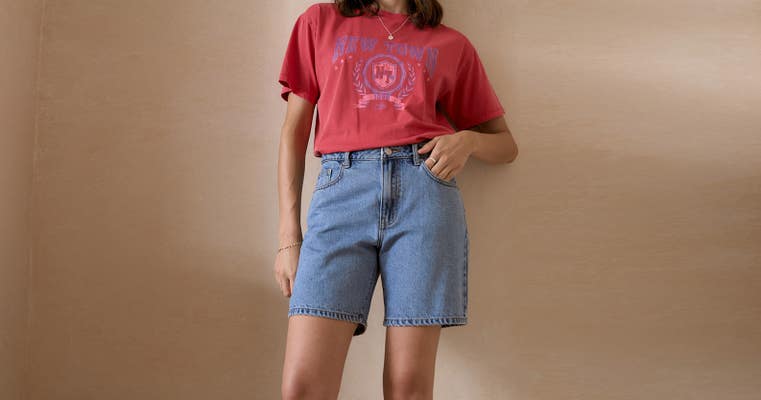 Shop Denim Shorts