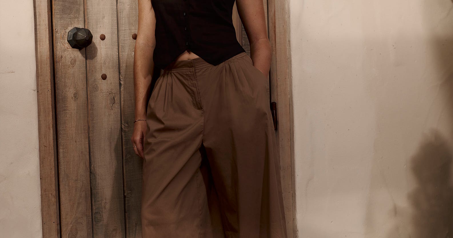 M and co casual trousers online